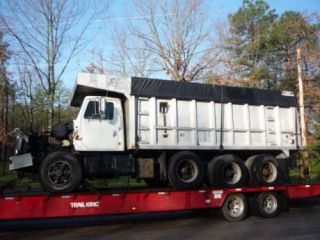 19 foot aluminum dump truck body bed box silage feed