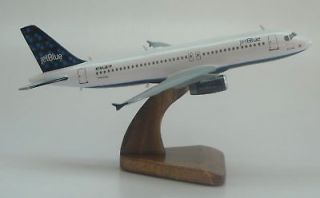 320 Jetblue Airways A320 Desk Airplane Wood Model Big