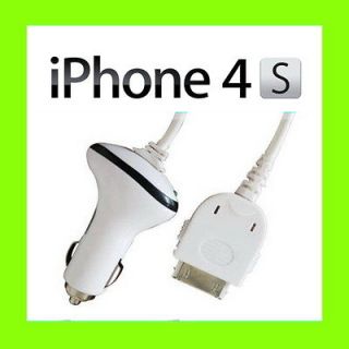   New Fast in Car Charger for Apple iPhone 4S 4G 3GS iTouch iPod Nano D