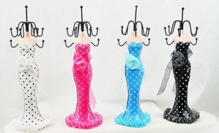 New Mannequin Dress Jewelry Earring Necklace Stand Display Holder