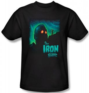   Youth Kid Toddler Size The Iron Giant Robot Face Poster Tshirt top