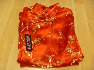 Red Bodyline Qipao Cheongsam Chinese Dress **NEW W/TAG**
