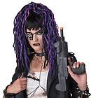 Apocalypse Dreadlock Dreads Steampunk Costume WIG Purple Black Womens 