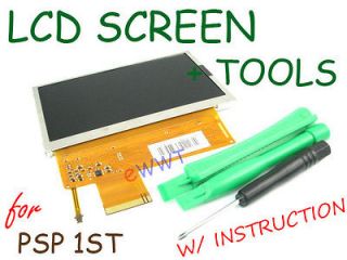 Replacement SHARP LCD Screen w/ Back Light +Tools for Sony PSP 1000 
