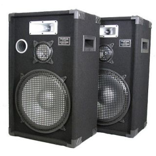 Professional Audio 15 Karaoke Deluxe DJ Speakers New Podium Pro Audio 