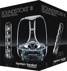 NEW Harman Kardon SoundSticks III 2.1 Channel Sound System Computer 