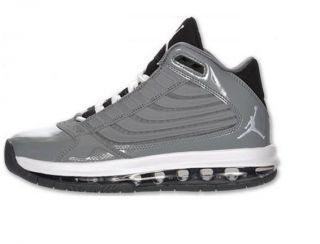 Kids GS Youth Nike Air Jordan Big Ups Sneakers New Sale Gray White