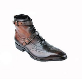 Jo Ghost Boot 1901 Inglese Nuvolato Ruggine Brown Mens 43  10