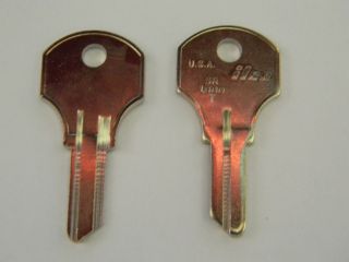 Kennedy Toolbox Key Blanks (2) SR1000T ILCO & Corbin Cabinets