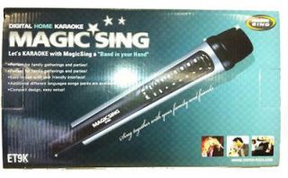 2011 MODEL MAGIC SING KARAOKE ET 9K 1,845 ENGLISH SONGS(ET9K 1845 