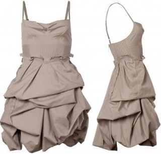 ALL SAINTS £110 Pirro Dress UK 8 / USA 4 NWT stone steampunk gypsy 