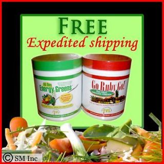 Go Ruby Go & All Day Energy Greens Combo   Double Your Energy& Lose 