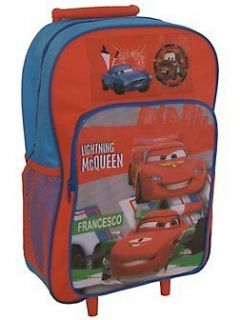 Cars DISNEY KIDS Trolley Backpack Bag Suitcase Luggage