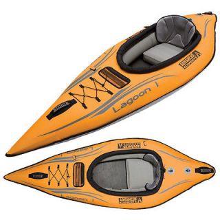   Advanced Elements Lagoon Inflatable Kayak AE1031, with carrying case