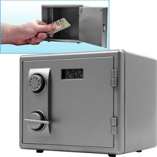 Mini Toy Safe with LCD Digital Clock   Great for Kids