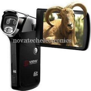 Black Dxg DXG 5D7V 5MP 3D Pocket Camcorder & 3D Media Player Bundle