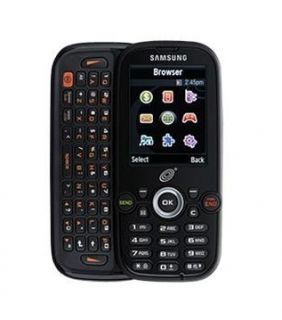 TRACFONE SAMSUNG T404G SLIDER QWERTY KEYBOARD BLACK CELL PHONE
