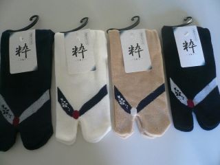 Japanese Geta Sandals Pattern Kimono Yukata Tabi Socks/Unisex