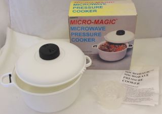 Micro Magic Microwave Pressure Cooker 10 Cup Capacity New in Box