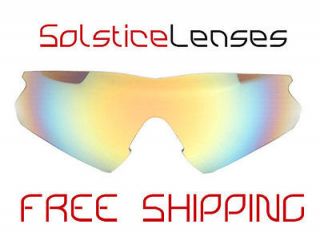   SL GOLD FIRE MIRROR Replacement Lens for Oakley M FRAME 2.0 Sunglasses