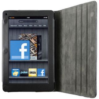  Leather Case Cover with Angles Stand for  Kindle Fire Tablet