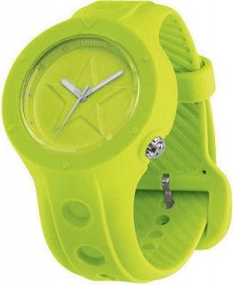 Converse Unisex Rookie Icon Silicone Strap Analog Watch Green Pink or 