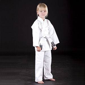 Blitz White Karate Suit / Gi Childrens / Junior ( Kimono )