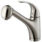 Vigo VG02011ST Stainless Steel Pull Out Spray Kitchen Faucet