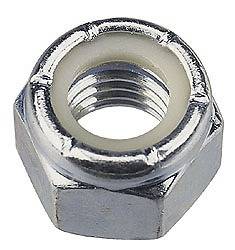 10 32NYLOCK NUT STAINLESS STEEL FASTENER HARDWARE (QTY 50)