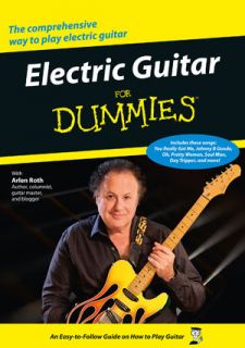 Electric Guitar for Dummies   NEW DVD