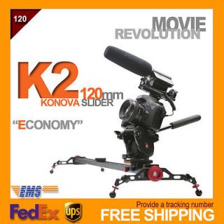 konova Slider K2 120cm 47 track dolly skate camera slider motorized 