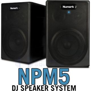 Numark NPM5 Active Stereo DJ Studio Speaker System