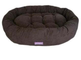 Newly listed X Large 50 Coffee Pet Dog Cat Micro Velvet Donut Bed