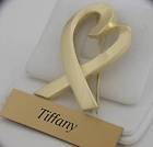 TIFFANY & CO HEART PIN PALOMA PICASSO 18K LARGE BROOCH