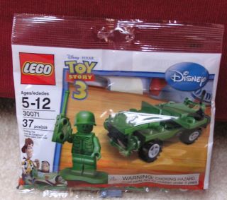 Lego CITY 30071 Toy Story 3 Soldier Jeep Mini Set NRFP