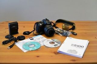   D5100 16.2 MP Digital SLR Camera   Black (Kit w/ AF S 18 55mm VR Lens