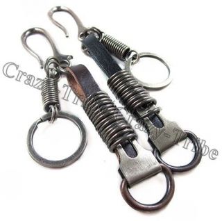   Heavy Duty Leather Belt Loop Tool Keeper Holder Key chain ring k135