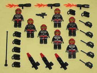 LEGO Minifigures 7 Space Marines Blasters Army Weapons Lego Minifigs 