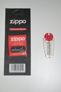 New Genuine Zippo Wick & Flints for Petrol Lighters
