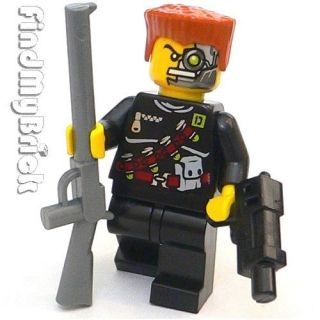 M735 Lego Custom Terminator Minifigure with Guns NEW