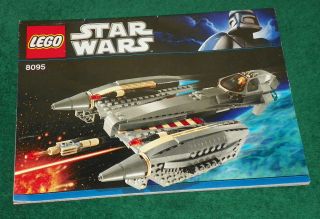LEGO 8095 Star Wars   General Grievous Starfighter   SHIP ONLY