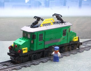 Lego City Cargo Train Locomotive Remote Control Instructions 7898