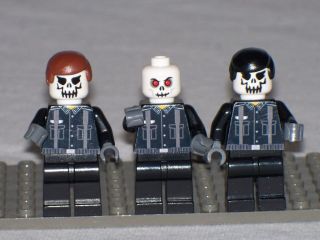Lego 3 Minifig COD WW2 Nazi Zombie German Soldiers