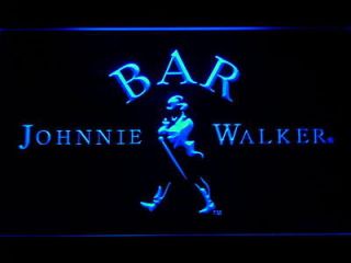 439 b BAR Johnnie Walker Whiskey Neon Light Sign