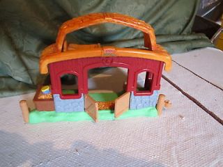 Fisher Price Little People NATIVITY BARN STABLE Star for Christmas 