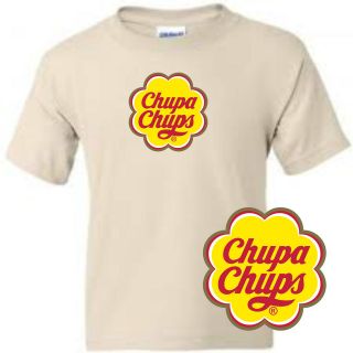 Chupa Chups T shirt candy funny humor novelty retro tee lollipop