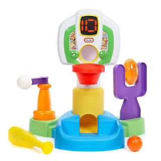LITTLE TIKES CHAMPS 3 IN 1 DISCOVER SOUNDS SPORTS CENTER TOY FOOTBALL 