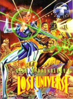 Gene Roddenberrys Lost Universe Promo Card/Tekno Comix