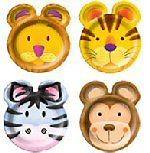 Childrens Jungle Party Plates Cups Napkins Balloons Napkins