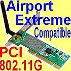 Airport PCI Extreme WiFi Wireless Card Apple Power Mac